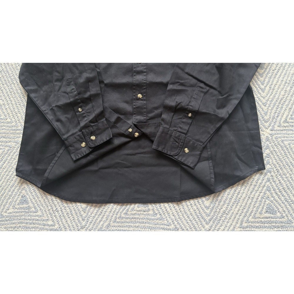 Toys R Us Blue‎ Generation Long Sleeve Button Shirt - NWT- Black - Large - Picture 2 of 7
